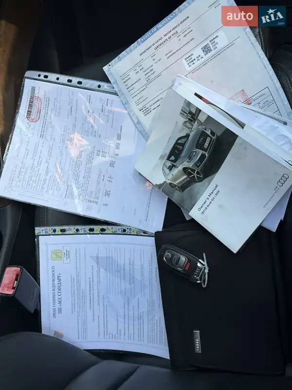 Позашляховик / Кросовер Audi Q5 2016 в Ковелі документ