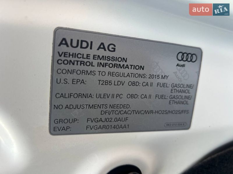 Внедорожник / Кроссовер Audi Q5 2015 в Ровно