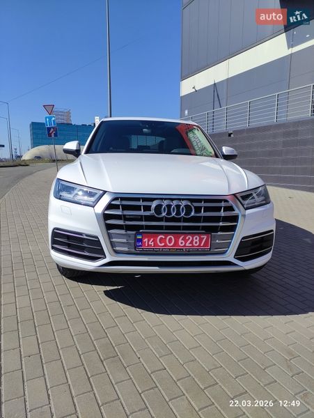 2019 Audi Q5, VIN WA1ANAFY3K2096152:plate — фото 1 (autoria)