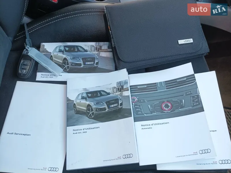 Внедорожник / Кроссовер Audi Q5 2013 в Львове документ 2 фото Внедорожник / Кроссовер Audi Q5 2013 в Львове документ
