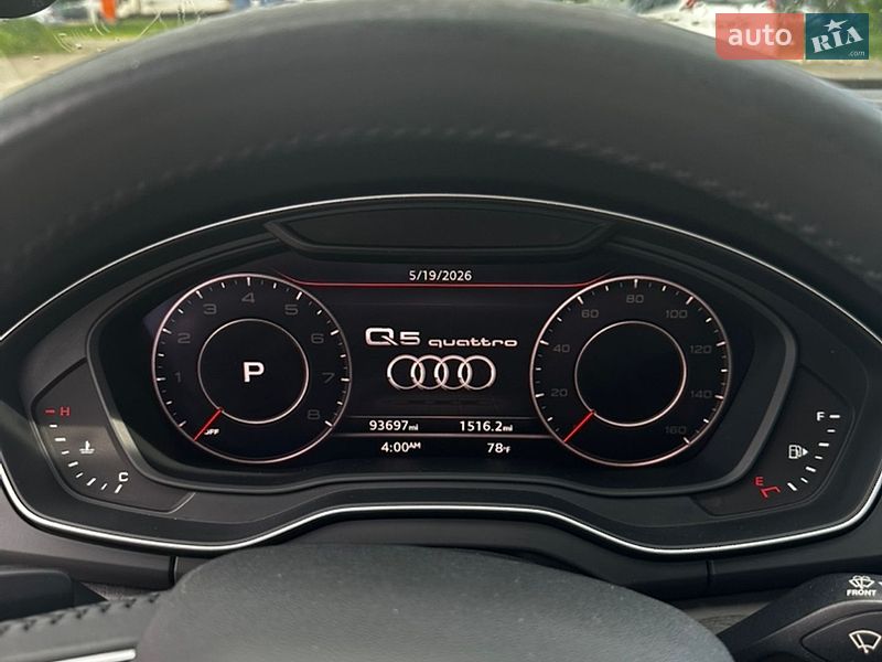 Внедорожник / Кроссовер Audi Q5 2019 в Одессе фото 9 Внедорожник / Кроссовер Audi Q5 2019 в Одессе