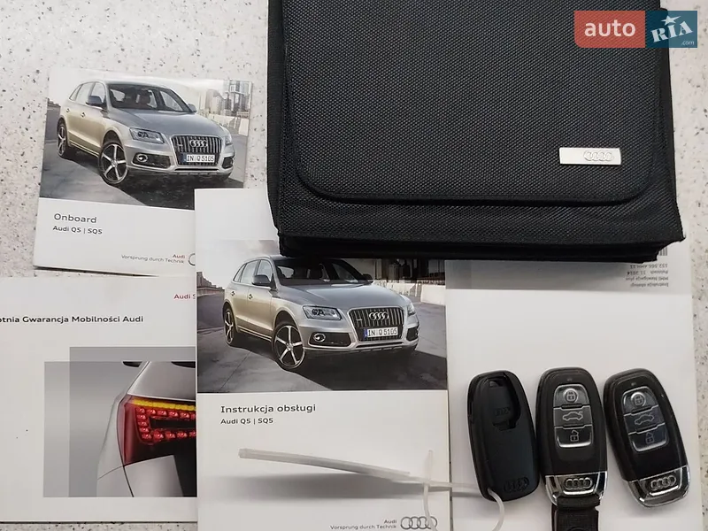 Внедорожник / Кроссовер Audi Q5 2015 в Хмельницком документ