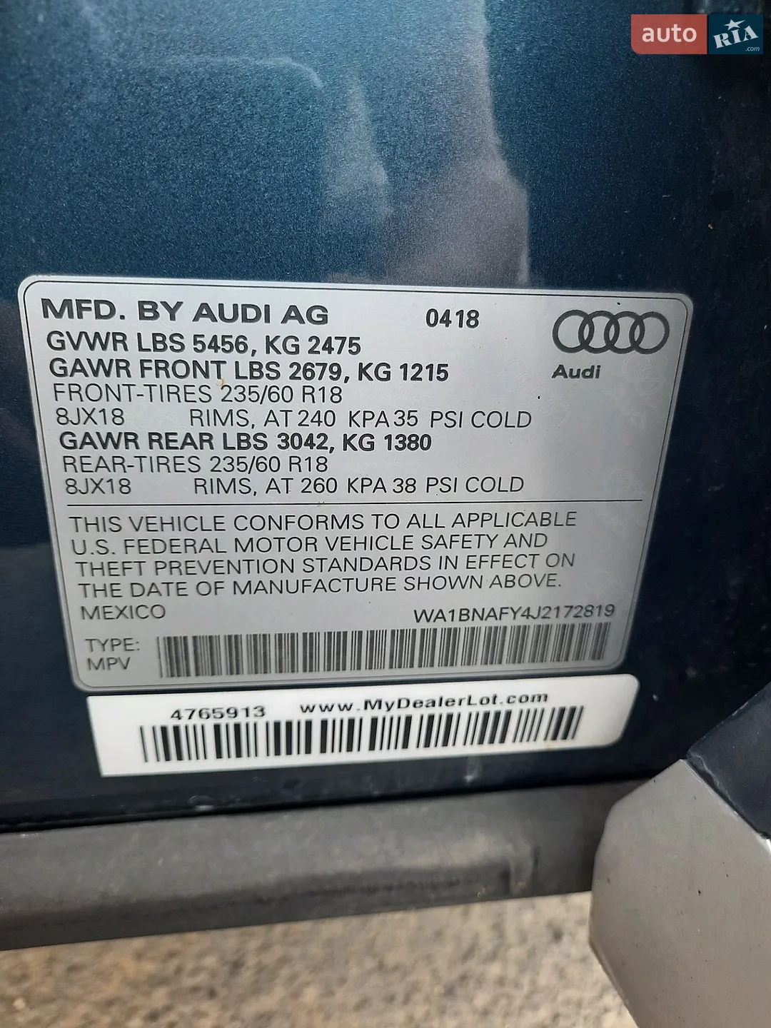 2018 Audi Q5 - мініатюра 56