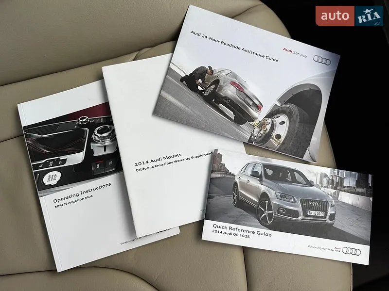 Внедорожник / Кроссовер Audi Q5 2013 в Ровно документ