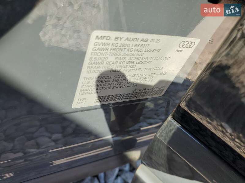 Внедорожник / Кроссовер Audi Q6 e-tron 2025 в Ивано-Франковске