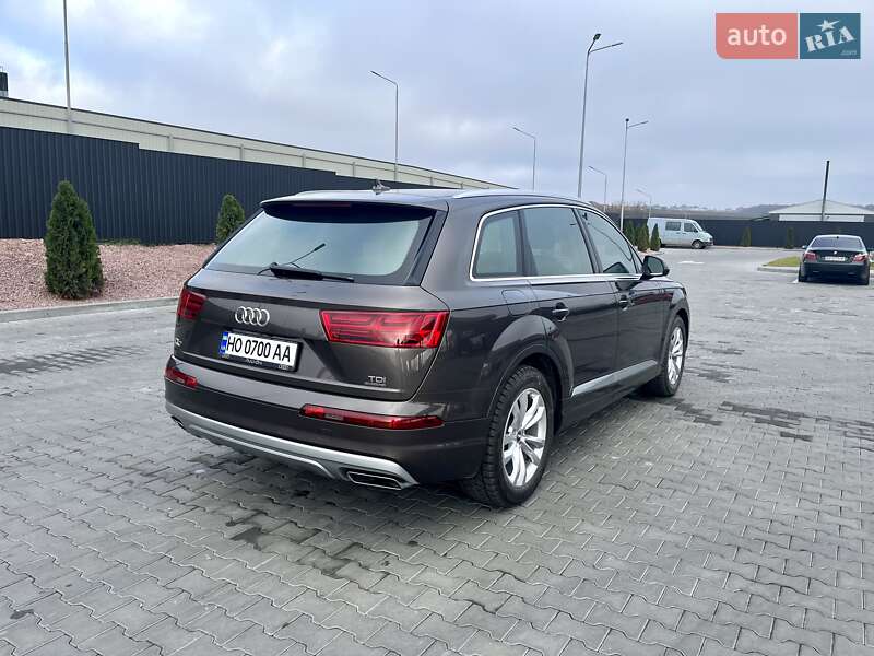 Внедорожник / Кроссовер Audi Q7 2017 в Тернополе