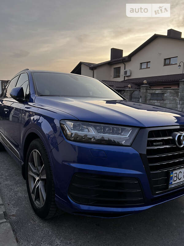 2017 Audi Q7, VIN WAUZZZ4M4HD036905:plate — zdjęcie 1 (autoria)