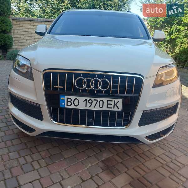 Внедорожник / Кроссовер Audi Q7 2015 в Чорткове