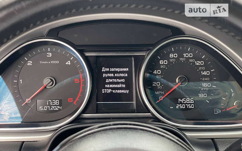 Внедорожник / Кроссовер Audi Q7 2012 в Черновцах