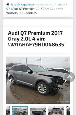 Позашляховик / Кросовер Audi Q7 2017 в Запоріжжі