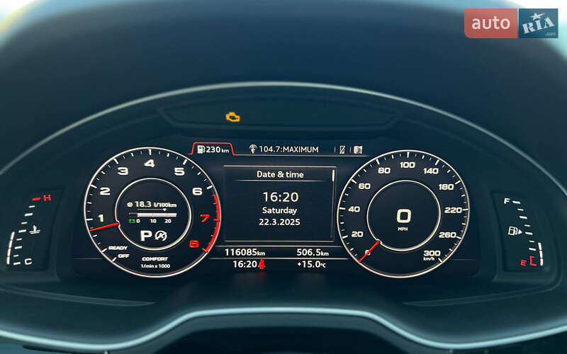 Позашляховик / Кросовер Audi Q7 2017 в Івано-Франківську