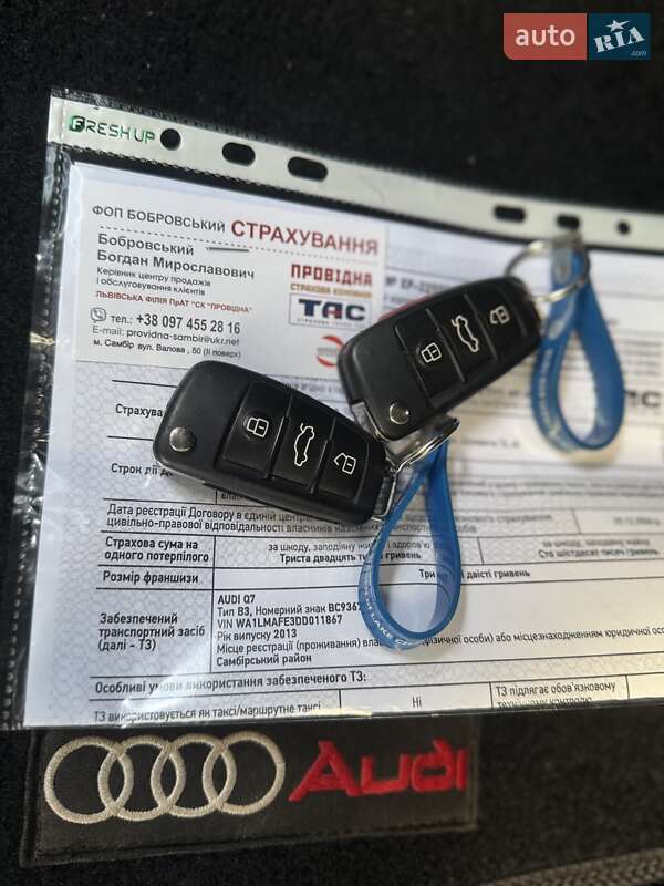 Внедорожник / Кроссовер Audi Q7 2013 в Дрогобыче