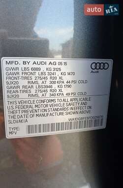 Внедорожник / Кроссовер Audi Q7 2015 в 