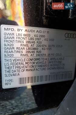 Внедорожник / Кроссовер Audi Q7 2017 в 