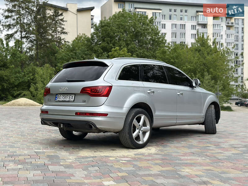 Внедорожник / Кроссовер Audi Q7 2012 в Тернополе