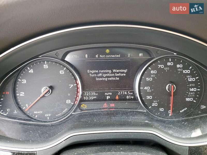 Внедорожник / Кроссовер Audi Q7 2017 в Киеве