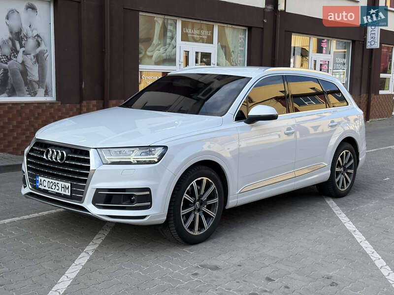 Внедорожник / Кроссовер Audi Q7 2016 в Ковеле