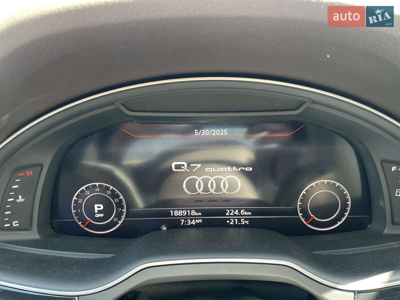 Внедорожник / Кроссовер Audi Q7 2016 в Львове