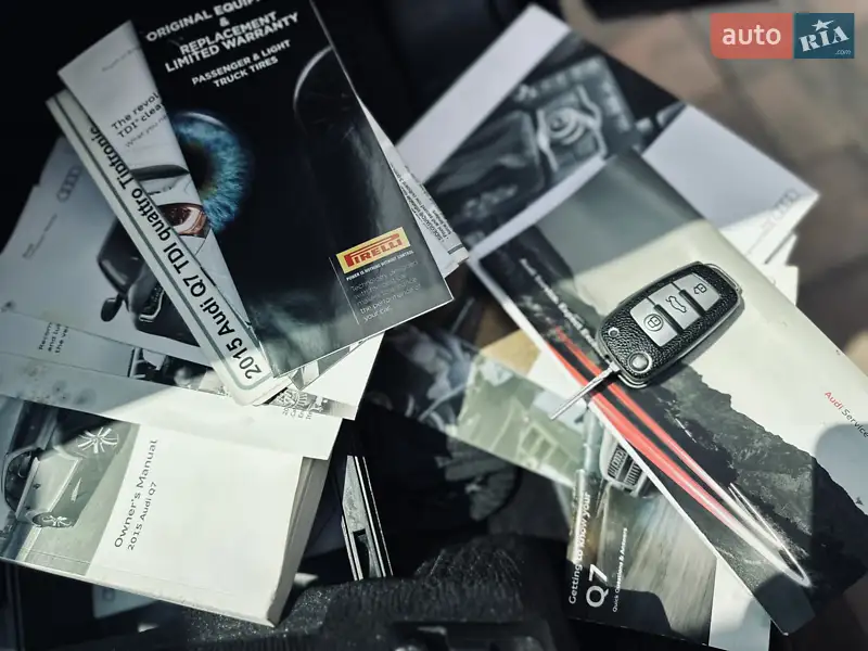 Внедорожник / Кроссовер Audi Q7 2015 в Нижней Апше документ