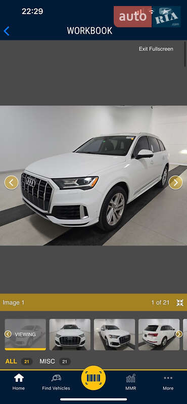 Внедорожник / Кроссовер Audi Q7 2020 в Львове