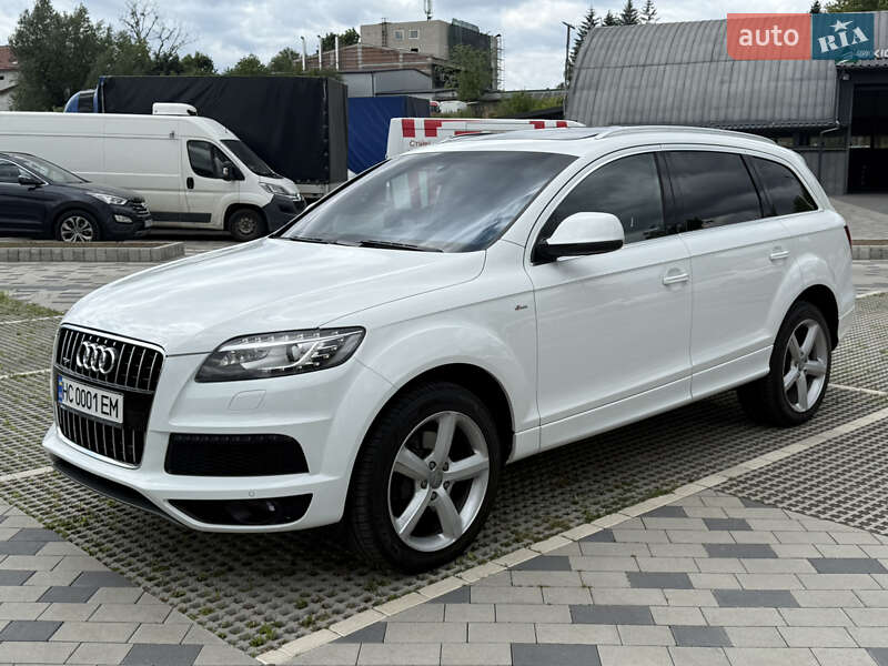 Внедорожник / Кроссовер Audi Q7 2012 в Львове