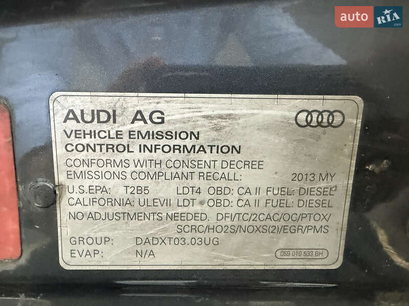 Внедорожник / Кроссовер Audi Q7 2013 в Кременце