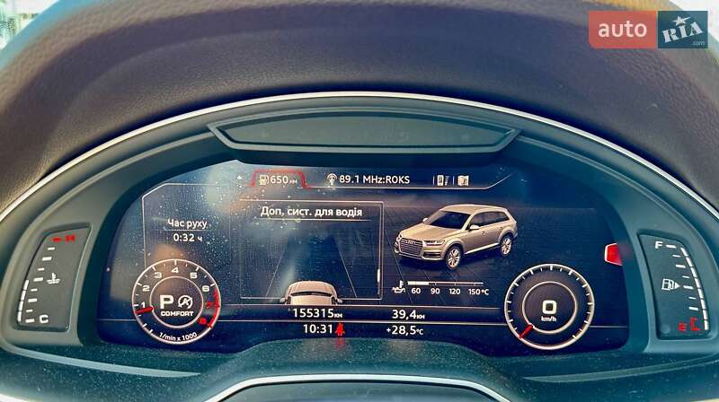 Внедорожник / Кроссовер Audi Q7 2017 в Львове