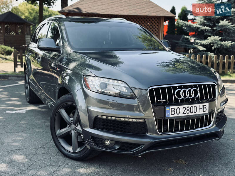 Внедорожник / Кроссовер Audi Q7 2013 в Тернополе