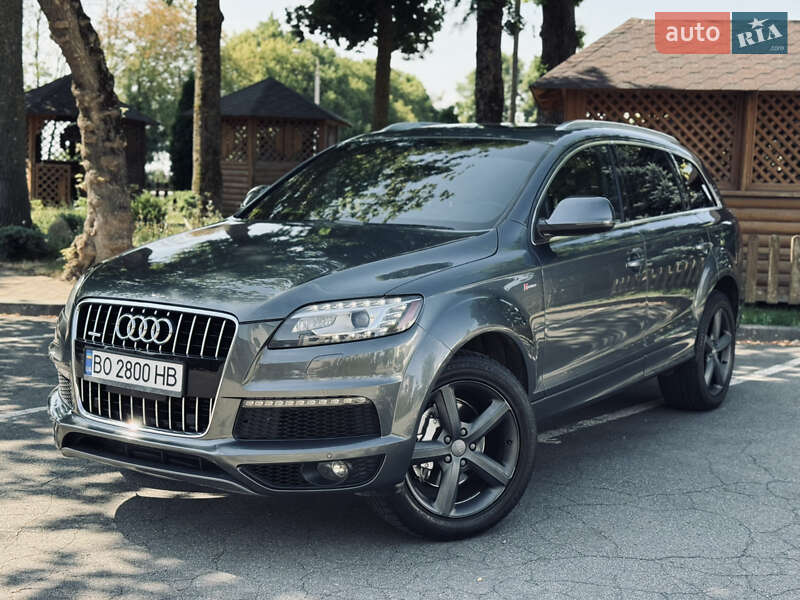 Внедорожник / Кроссовер Audi Q7 2013 в Тернополе