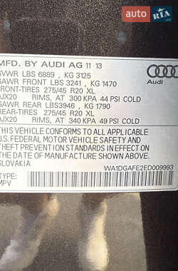 Внедорожник / Кроссовер Audi Q7 2013 в Киеве