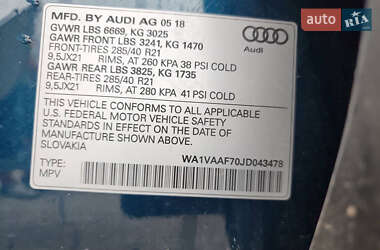 Внедорожник / Кроссовер Audi Q7 2018 в 