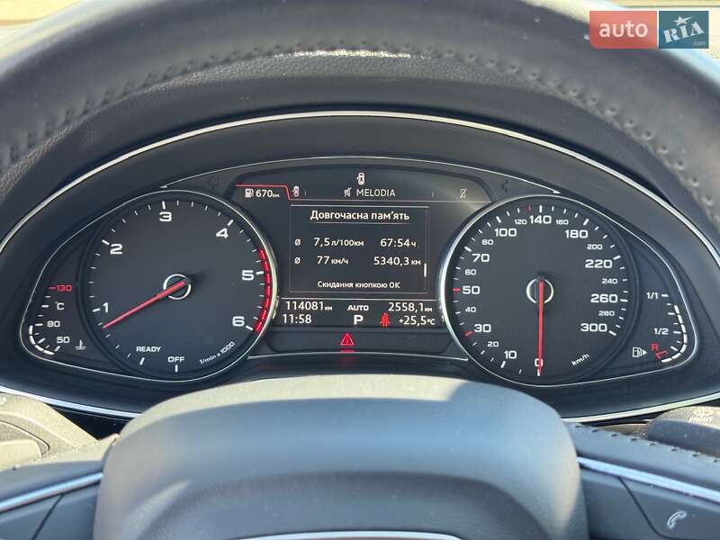 Внедорожник / Кроссовер Audi Q7 2018 в Киеве