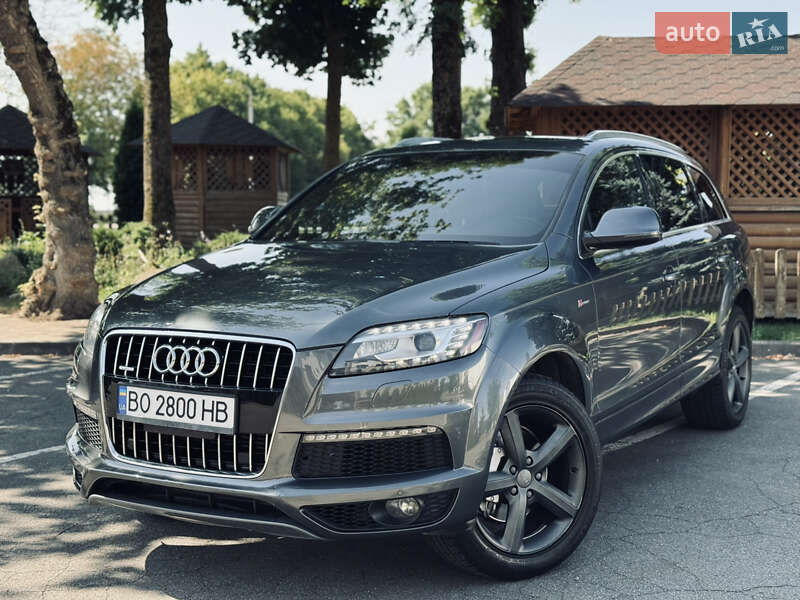 Позашляховик / Кросовер Audi Q7 2013 в Тернополі
