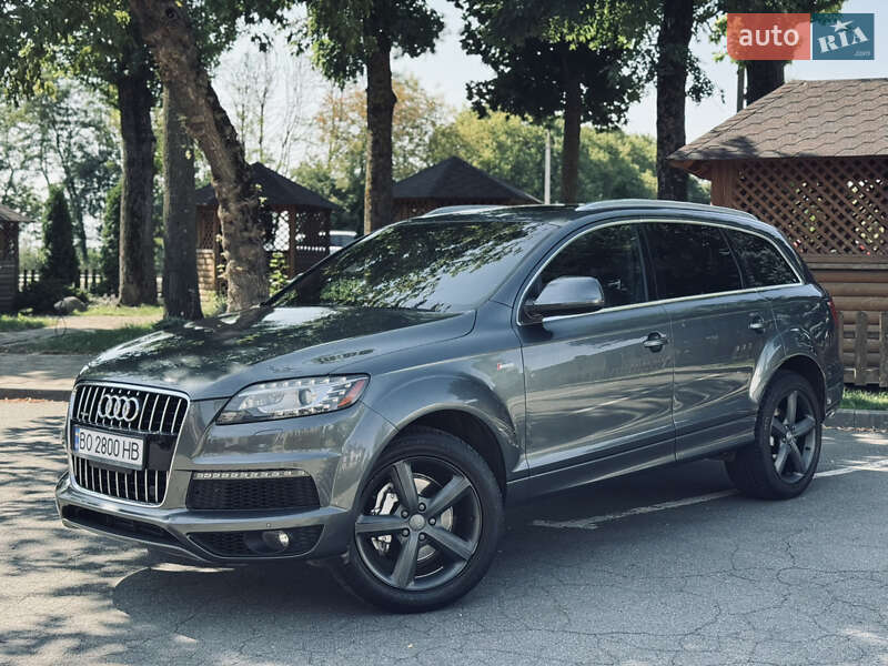 Позашляховик / Кросовер Audi Q7 2013 в Тернополі
