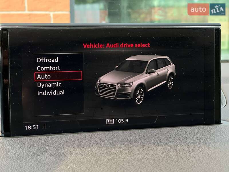 Внедорожник / Кроссовер Audi Q7 2018 в Киеве