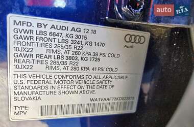 Внедорожник / Кроссовер Audi Q7 2019 в 