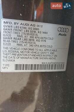 Внедорожник / Кроссовер Audi Q7 2013 в 