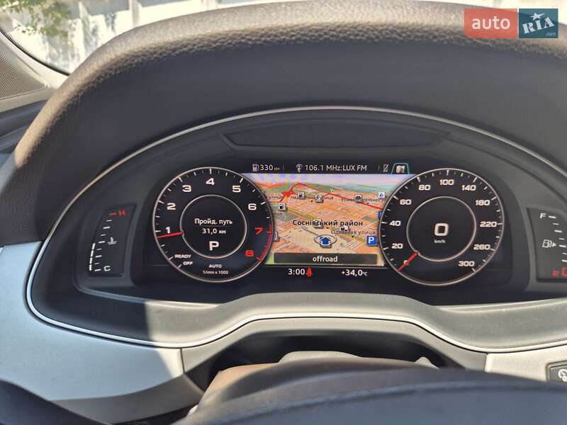 Внедорожник / Кроссовер Audi Q7 2017 в Черкассах