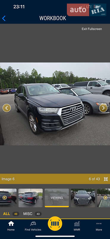 Позашляховик / Кросовер Audi Q7 2017 в Львові