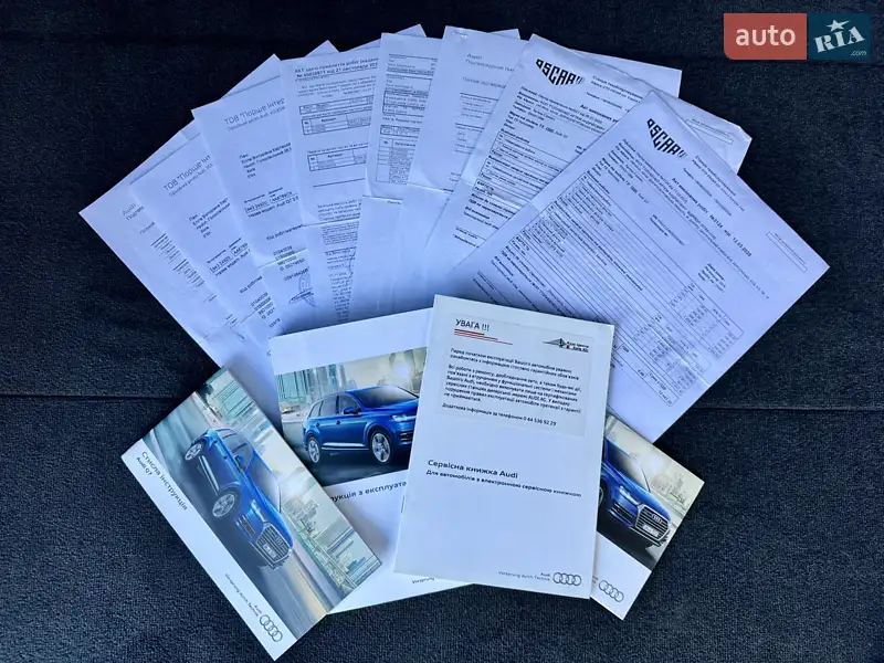 Внедорожник / Кроссовер Audi Q7 2015 в Львове документ 2 фото Внедорожник / Кроссовер Audi Q7 2015 в Львове документ