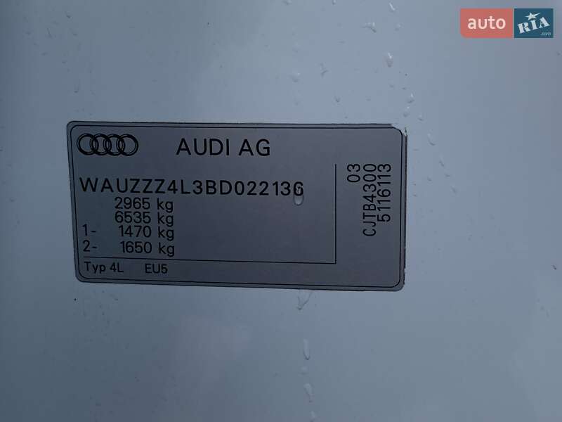 Позашляховик / Кросовер Audi Q7 2011 в Бердичеві