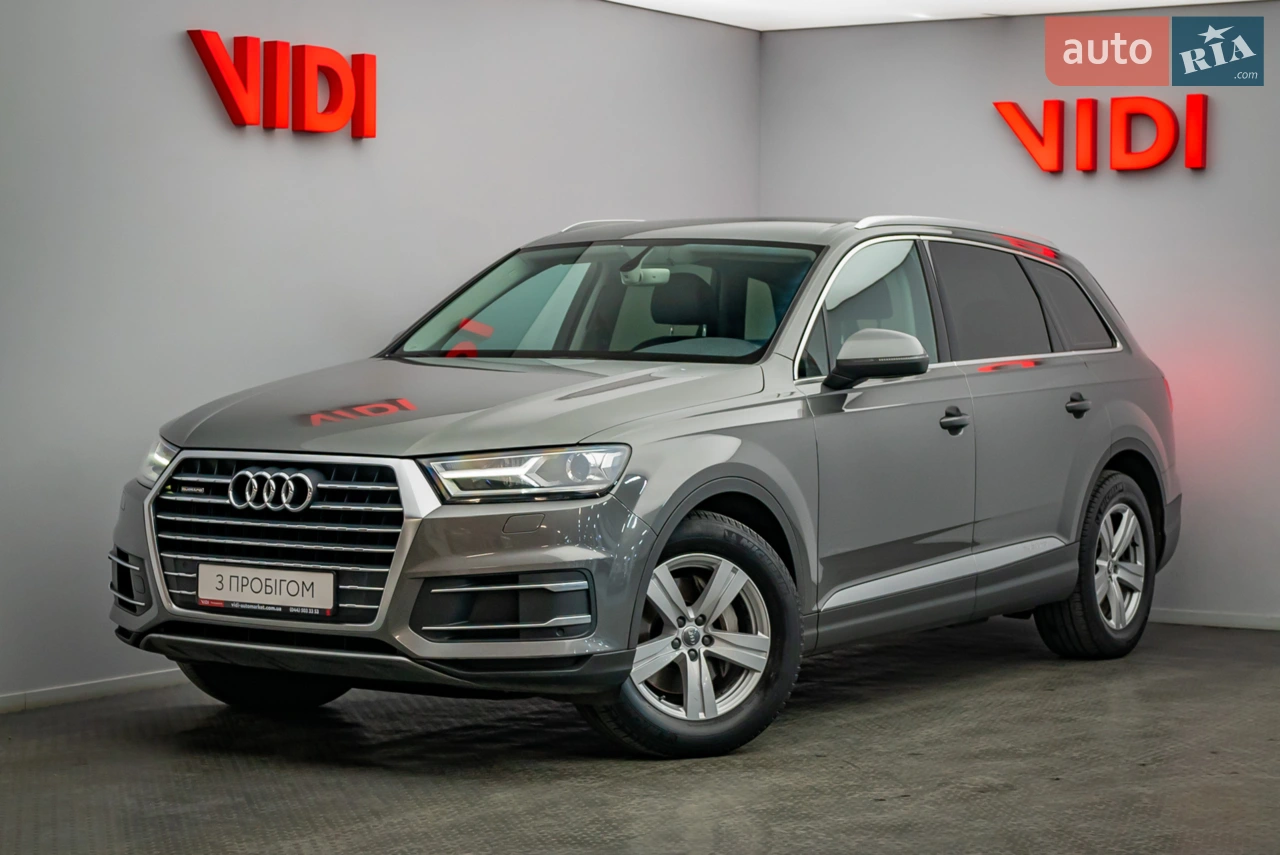 Офіційний автомобіль Audi Q7 2015 року - перевірений та надійний вибір!

Автомобіль пройшов комплексну перевірку та діагностику, що гарантує його технічну справність та юридичну чистоту. Пропонуємо лише перевірені авто з підтвердженим пробігом у відмінному стані.

Переваги цього авто:

- Один власник

- Cервісна книга

- Рідна фарба

- Круїз контроль

- Система доступу без ключа

- Шкіряний салон з електрорегулюванням передніх сидінь

- 2-х зонний клімат контроль з підігрівом 1-го ряду сидінь

- Підігрів керма

- Задня камера, задні та передні парктроніки&nbsp;

- Bluetooth

Всі розрахунки офіційно через банк, безпечно і прозоро
Кредит, лізинг, трейд-ін, зручні фінансові рішення для вас
Обмін та викуп авто, швидко та вигідно
Документальний супровід, без зайвих турбот
КАСКО та ОСЦПВ, вигідні страхові програми

Найбільший салон перевірених авто , працюємо 7 днів на тиждень. Обирайте надійність та комфорт разом із професіоналами!