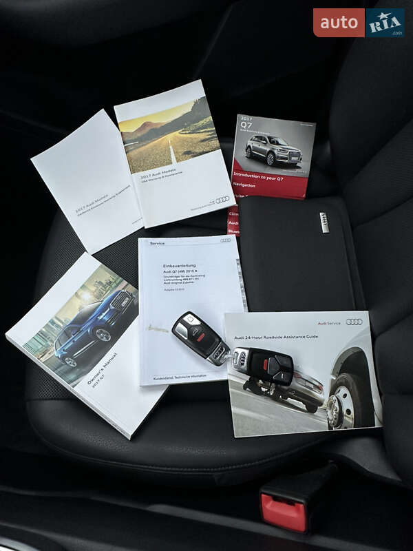 Внедорожник / Кроссовер Audi Q7 2017 в Сарнах