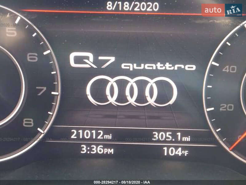 Внедорожник / Кроссовер Audi Q7 2017 в Киеве