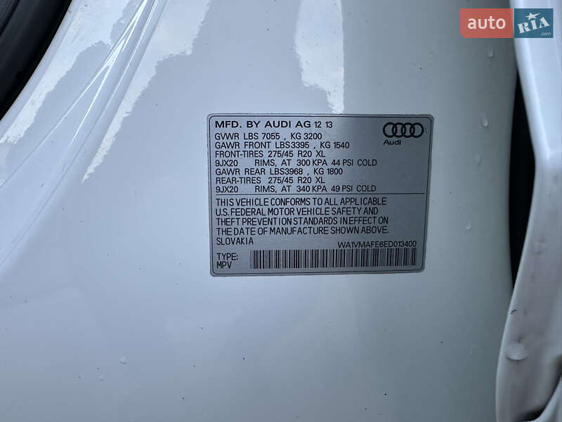 Позашляховик / Кросовер Audi Q7 2014 в Дубні