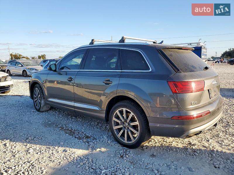 2019 Audi Q7, VIN WA1LAAF73KD019295:plate — фото 1 (autoria)
