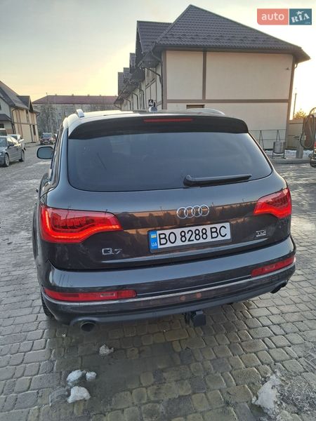 Внедорожник / Кроссовер Audi Q7 2012 в Тернополе