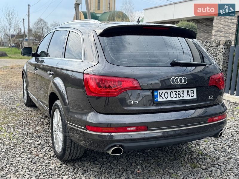 Внедорожник / Кроссовер Audi Q7 2012 в Ужгороде фото 5 Внедорожник / Кроссовер Audi Q7 2012 в Ужгороде