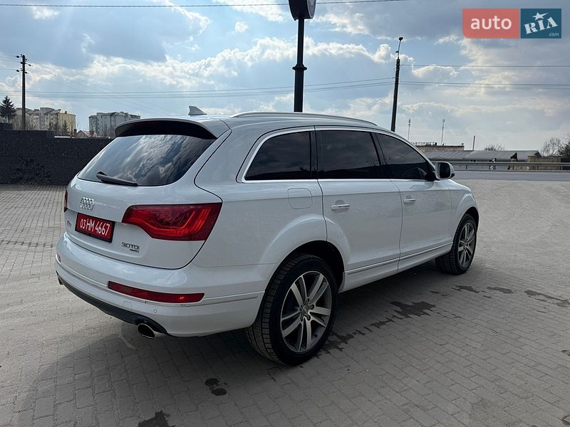 Внедорожник / Кроссовер Audi Q7 2013 в Тернополе