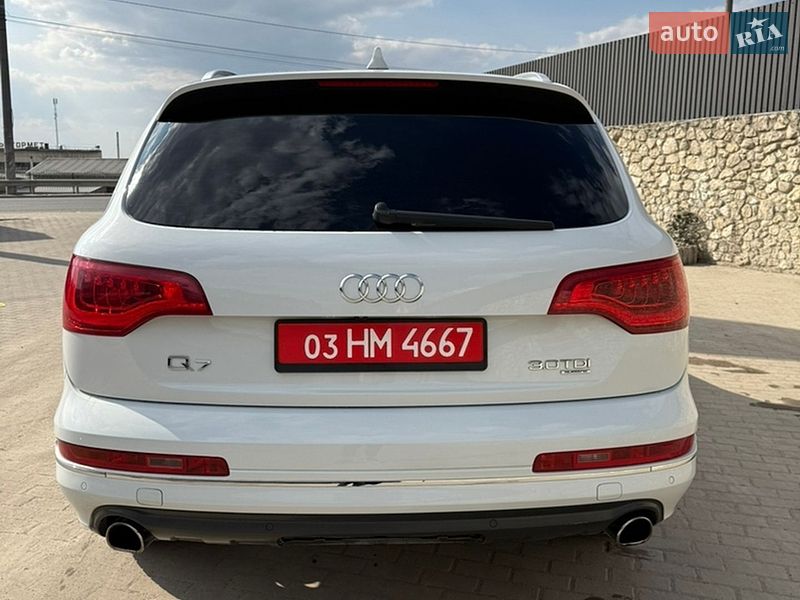 Внедорожник / Кроссовер Audi Q7 2013 в Тернополе